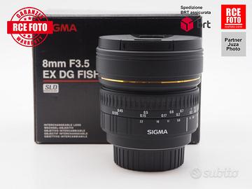 Sigma 8 F3.5 EX DG Circular Fisheye (Nikon)