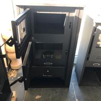 Stufa legna con forno 12 kw