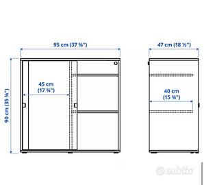 Mobile con ante scorrevoli