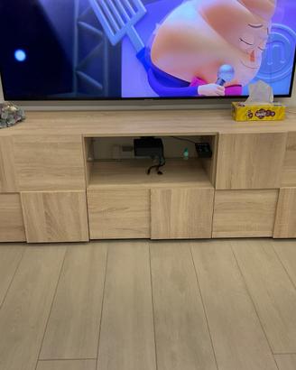 Mobile porta tv 181 cm con due ante e un cassetto