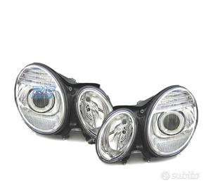 FARI XENON MERCEDES CLASSE E W211 02-06 FONDO CROM