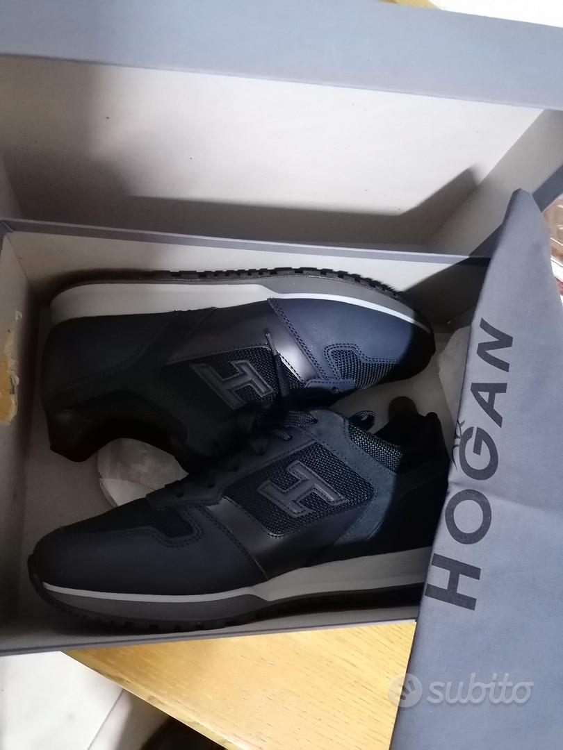 Hogan uomo outlet nere scamosciate