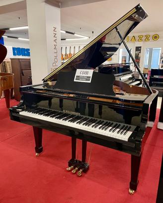PIANOFORTE MEZZA CODA H. WILLERMANN GP166 NERO
