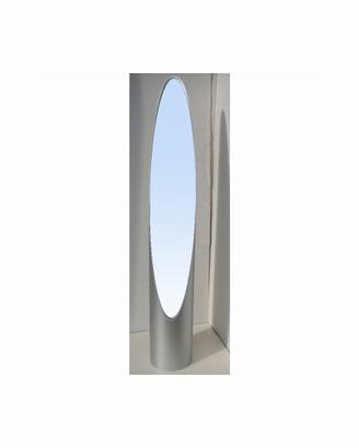 Specchio da terra a unghia in abs GRIGIO ARGENTO