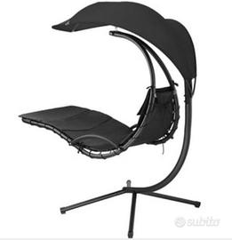 SDRAIO SOSPESO COLORE NERO CON TETTUCCIO PARASOLE 