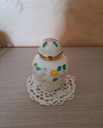 Vecchio vasetto in ceramica marchiato "Limoges"