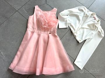 LIU JO Vestito da cerimonia rosa antico 10 anni