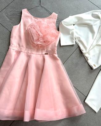 LIU JO Vestito da cerimonia rosa antico 10 anni
