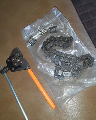 catena per 125 go kart nuova e accessori