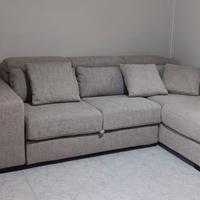 Divano letto 3 posti con penisola - Poltronesofà