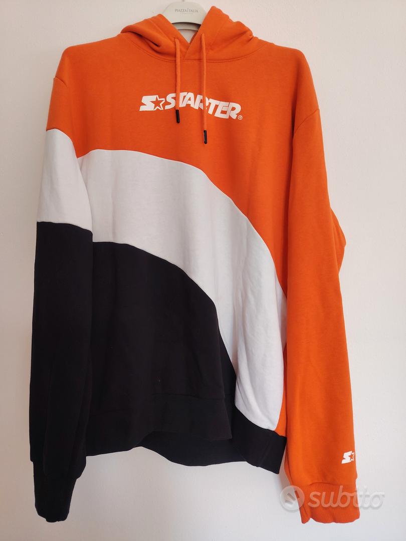 Felpa Starter XL uomo – modello non garzato Abbigliamento e