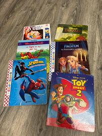 Lotto 6 libri per bambini 0-5 Disney Marvel