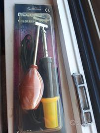 saldatore con pompetta