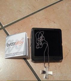 collana con croce Brosway 