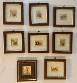 Cromolitografia d'arte - oro 960 23kt