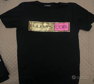 T-shirt Philippe Model Couture nera