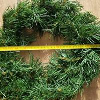 Ghirlanda natalizia per porta da decorare