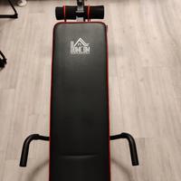 Panca da palestra inclinata