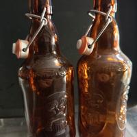 90 bottiglie vuote per birra Fiscer