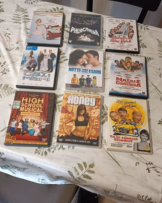 9 dvd assortiti 