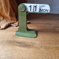 Calendario Palette Perpetuo Stile Vintage Nuovo