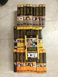 Lotto cassette VHS il commissario rex
