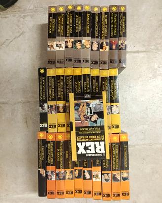 Lotto cassette VHS il commissario rex