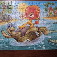 puzzle Leoncino e Tartaruga, particolare