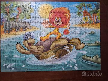 puzzle Leoncino e Tartaruga, particolare