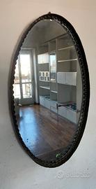 Specchio antico ovale