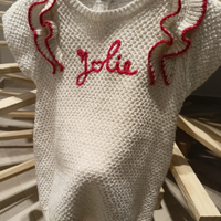 Vestito abito in maglia neonata 6 mesi nuovo