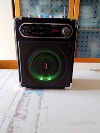 Macchina per Karaoke con due microfoni 