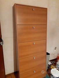 Scarpiera a  5 ribalta