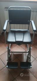 Sedia  Comoda con Rotelle