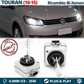 2 Lampadine Bi-Xenon D3S per VW TOURAN 6000K 35W