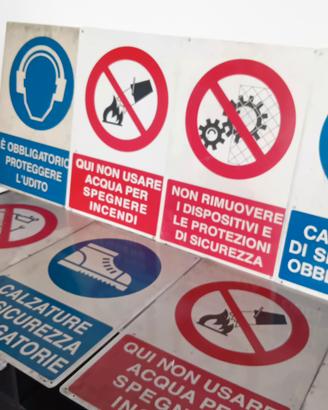 cartelli x la sicurezza sul lavoro 