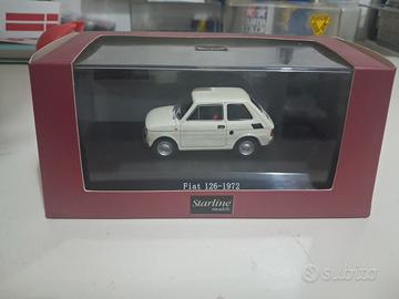 modellino fiat 126 1972 1/43 starline models