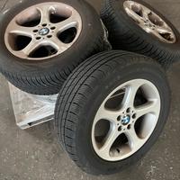 CERCHI bmw x5 + gomme invernali