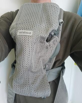 marsupio babybjorn modello mini tessuto mesh 3D