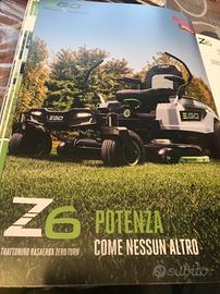 Trattorino tagliaerba batteria EGO