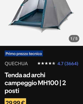 attrezatura da campeggio