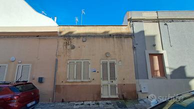 Alezio, bilocale con volte a stella da ristr