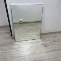 Specchio con cornice argento 60x81