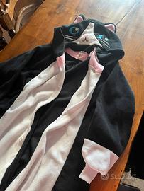 Costume intero travestimento da gatto