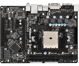 Scheda Madre ASRock, Processore, RAM e Alimentator