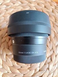Obiettivo Sigma 56mm f1.4 DC DN