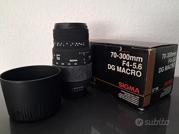 Nikon FX Sigma DG Macro 70 300 Full Frame