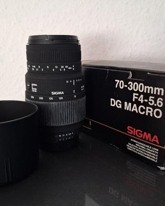 Nikon FX Sigma DG Macro 70 300 Full Frame