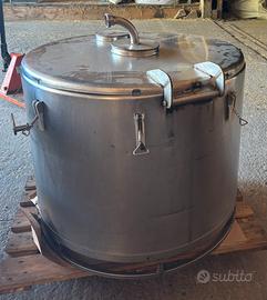 Cisterna inox per trasporto alimenti