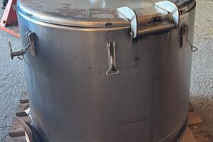 Cisterna inox per trasporto alimenti